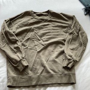 Lululemon perfectly oversized sweatshirt green